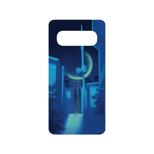 RHINOSHIELD X Surudenise SolidSuit Samsung Galaxy S10 (4G) Case - Lofi Moon