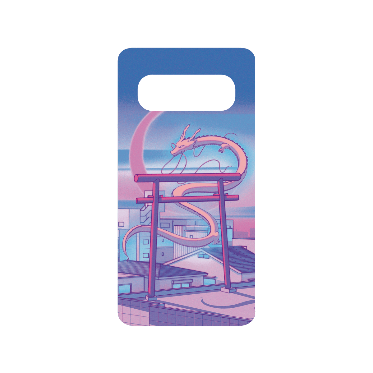 RHINOSHIELD X Surudenise SolidSuit Samsung Galaxy S10 (4G) Case - Pastel Dragon