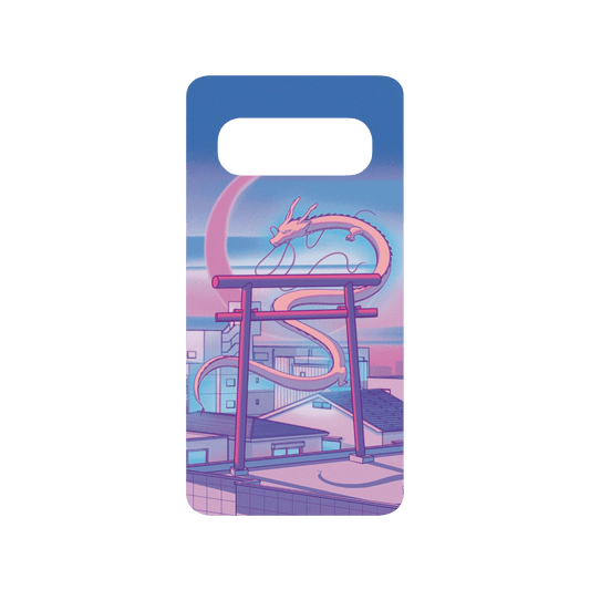 RHINOSHIELD X Surudenise SolidSuit Samsung Galaxy S10 (4G) Case - Pastel Dragon
