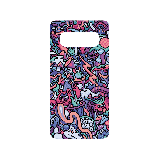 RHINOSHIELD X Lei Melendres SolidSuit Samsung Galaxy S10+ Case - Hidden Paradise