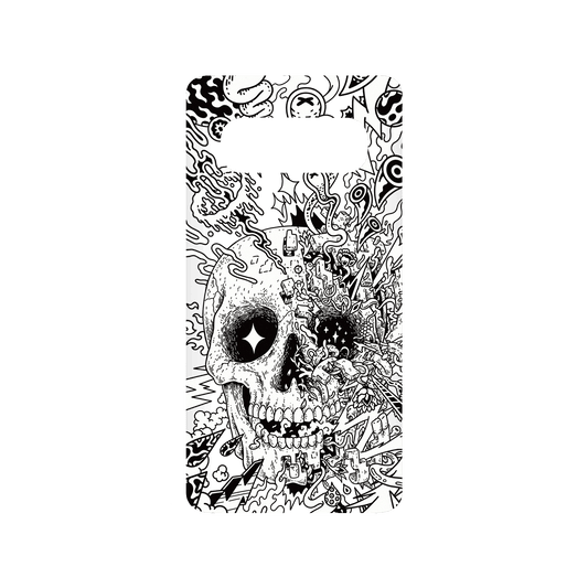 RHINOSHIELD X Lei Melendres SolidSuit Samsung Galaxy S10+ Case - Rebirth Skull
