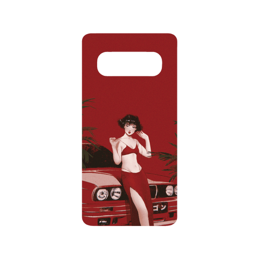 RHINOSHIELD X Janice Sung SolidSuit Samsung Galaxy S10+ Case - Garnet