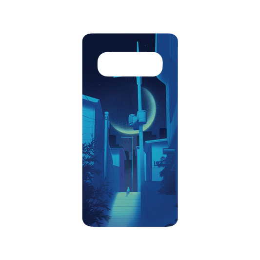 RHINOSHIELD X Surudenise SolidSuit Samsung Galaxy S10+ Case - Lofi Moon