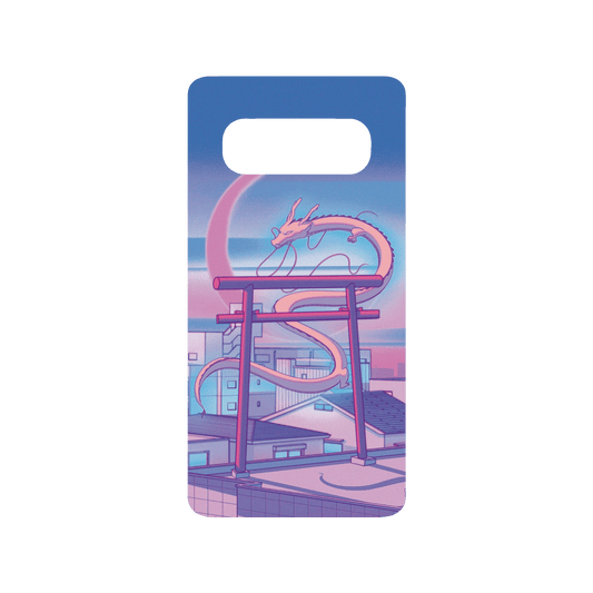RHINOSHIELD X Surudenise SolidSuit Samsung Galaxy S10+ Case - Pastel Dragon