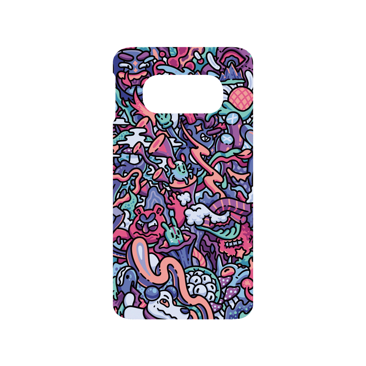 RHINOSHIELD X Lei Melendres SolidSuit Samsung Galaxy S10e Case - Hidden Paradise