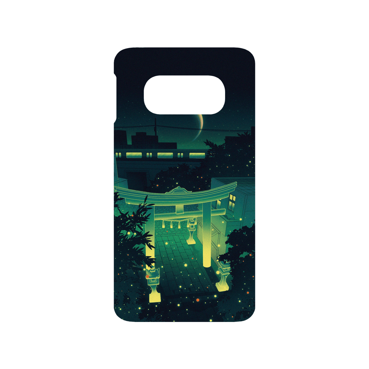 RHINOSHIELD X Surudenise SolidSuit Samsung Galaxy S10e Case - Japan at Night