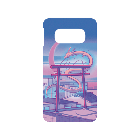 RHINOSHIELD X Surudenise SolidSuit Samsung Galaxy S10e Case - Pastel Dragon