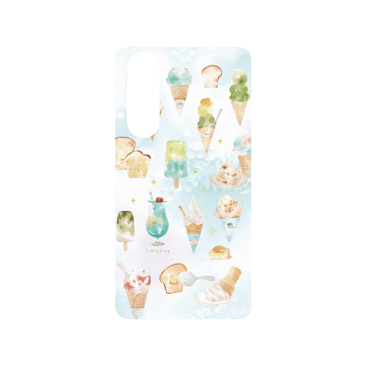 RHINOSHIELD X Liang Feng SolidSuit Huawei P30 Case - Summer Ice Cream