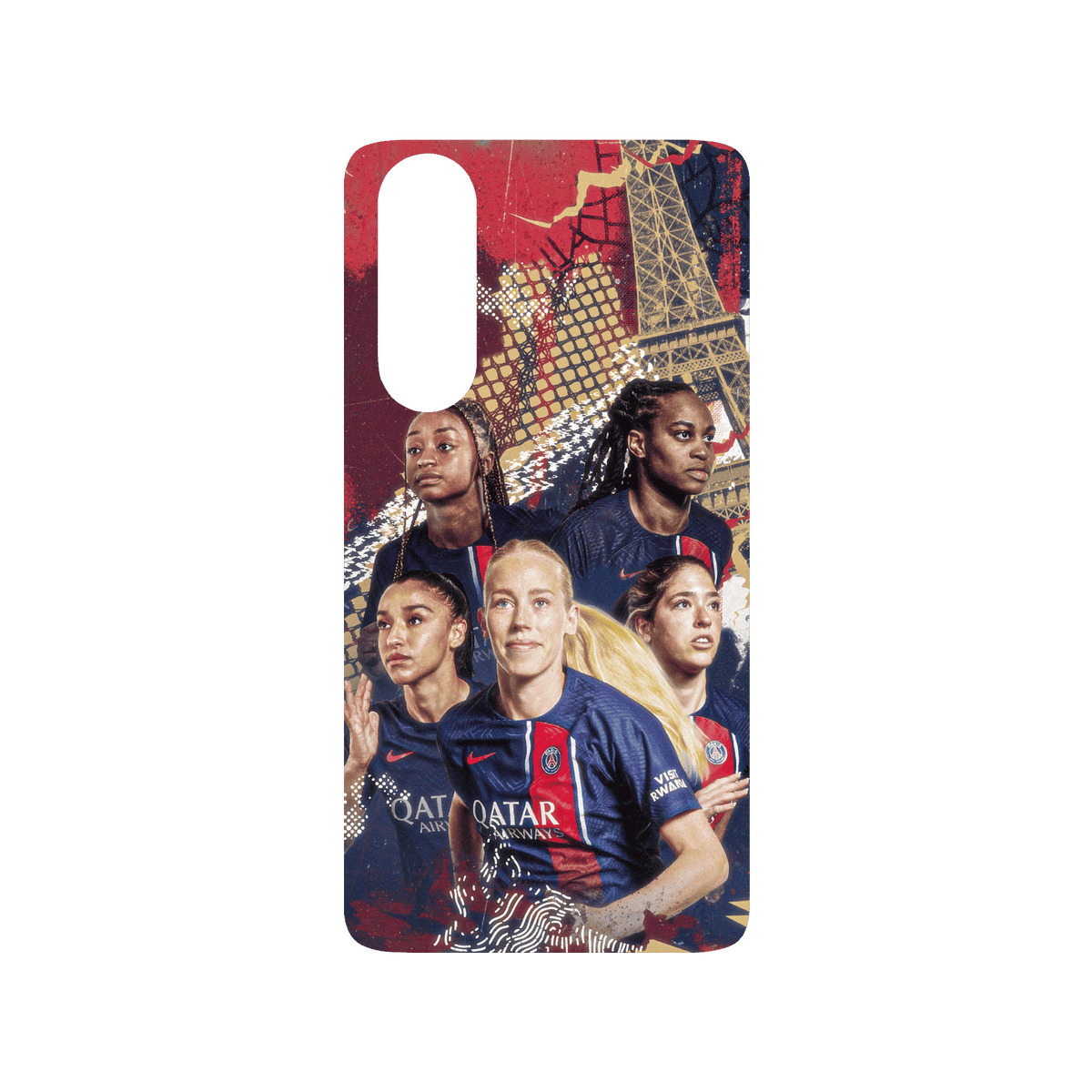 RHINOSHIELD X PSG SolidSuit Huawei P30 Case - PSG Victory - Squad 1