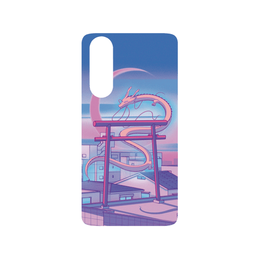 RHINOSHIELD X Surudenise SolidSuit Huawei P30 Case - Pastel Dragon