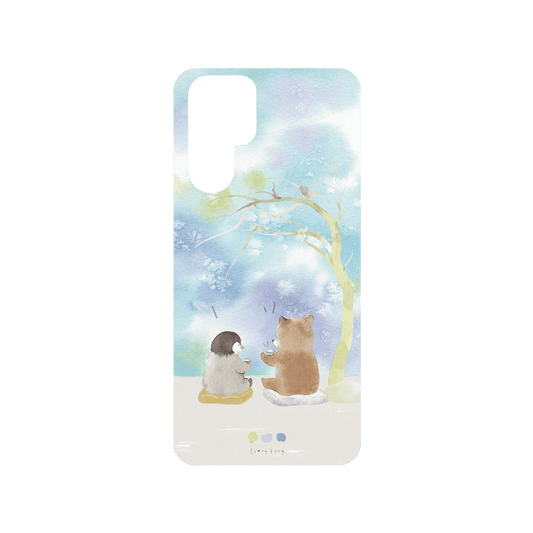 RHINOSHIELD X Liang Feng SolidSuit Huawei P30 Pro Case - Penguin & Bear