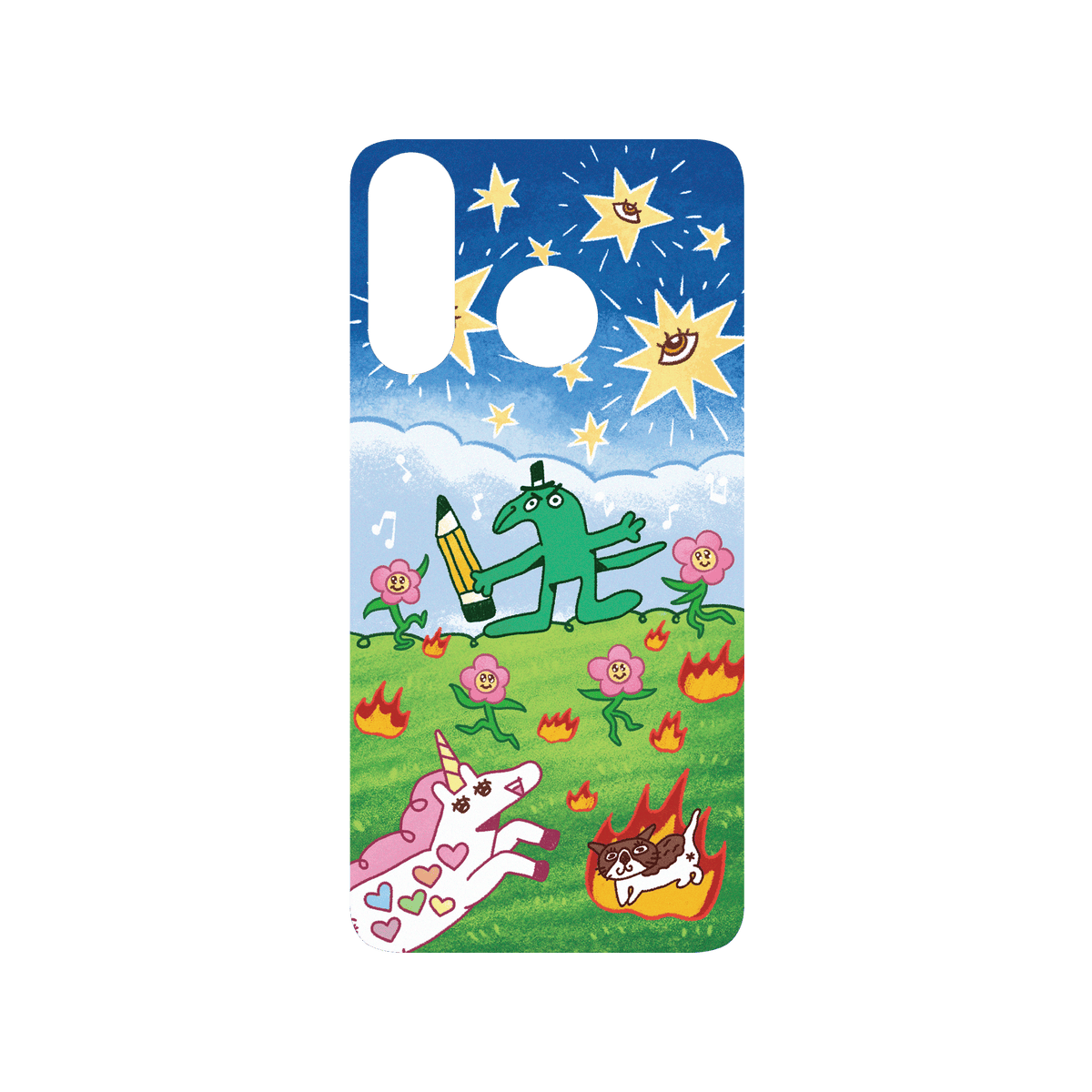 RHINOSHIELD X Incrediville SolidSuit Huawei P30 Lite Case - Painting