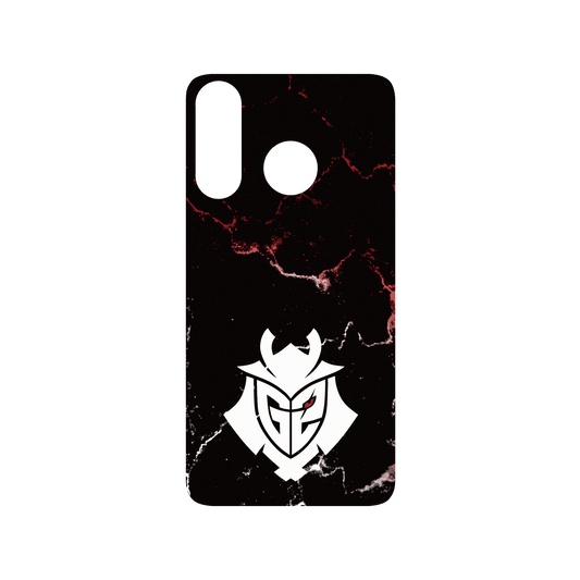RHINOSHIELD X G2 Esports SolidSuit Huawei P30 Lite Case - G2 Logo Marble