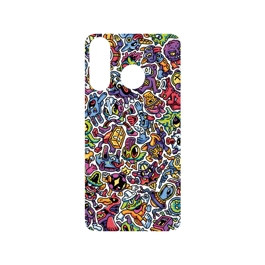 RHINOSHIELD X Lei Melendres SolidSuit Huawei P30 Lite Case - Puzzle Movements