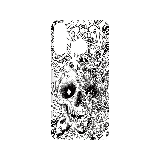 RHINOSHIELD X Lei Melendres SolidSuit Huawei P30 Lite Case - Rebirth Skull
