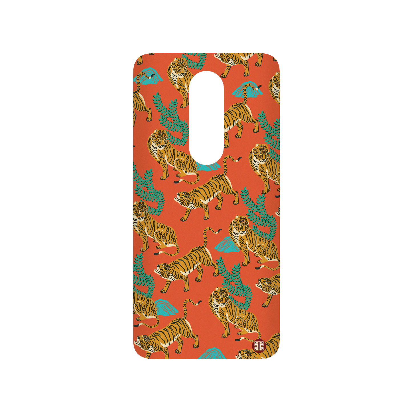 RHINOSHIELD X National Palace Museum SolidSuit OnePlus 7 Pro Case - Animal Series - Tiger pattern