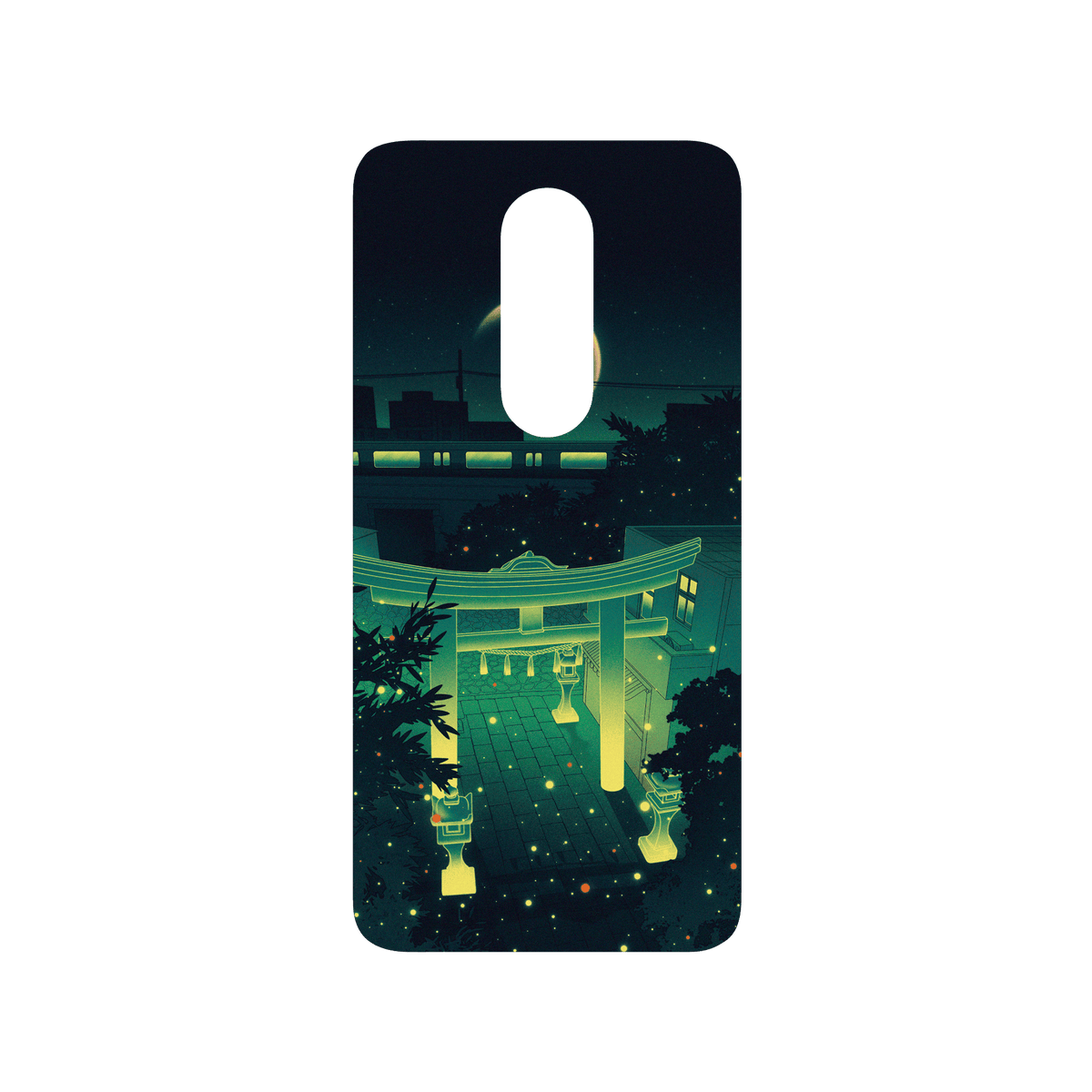 RHINOSHIELD X Surudenise SolidSuit OnePlus 7 Pro Case - Japan at Night