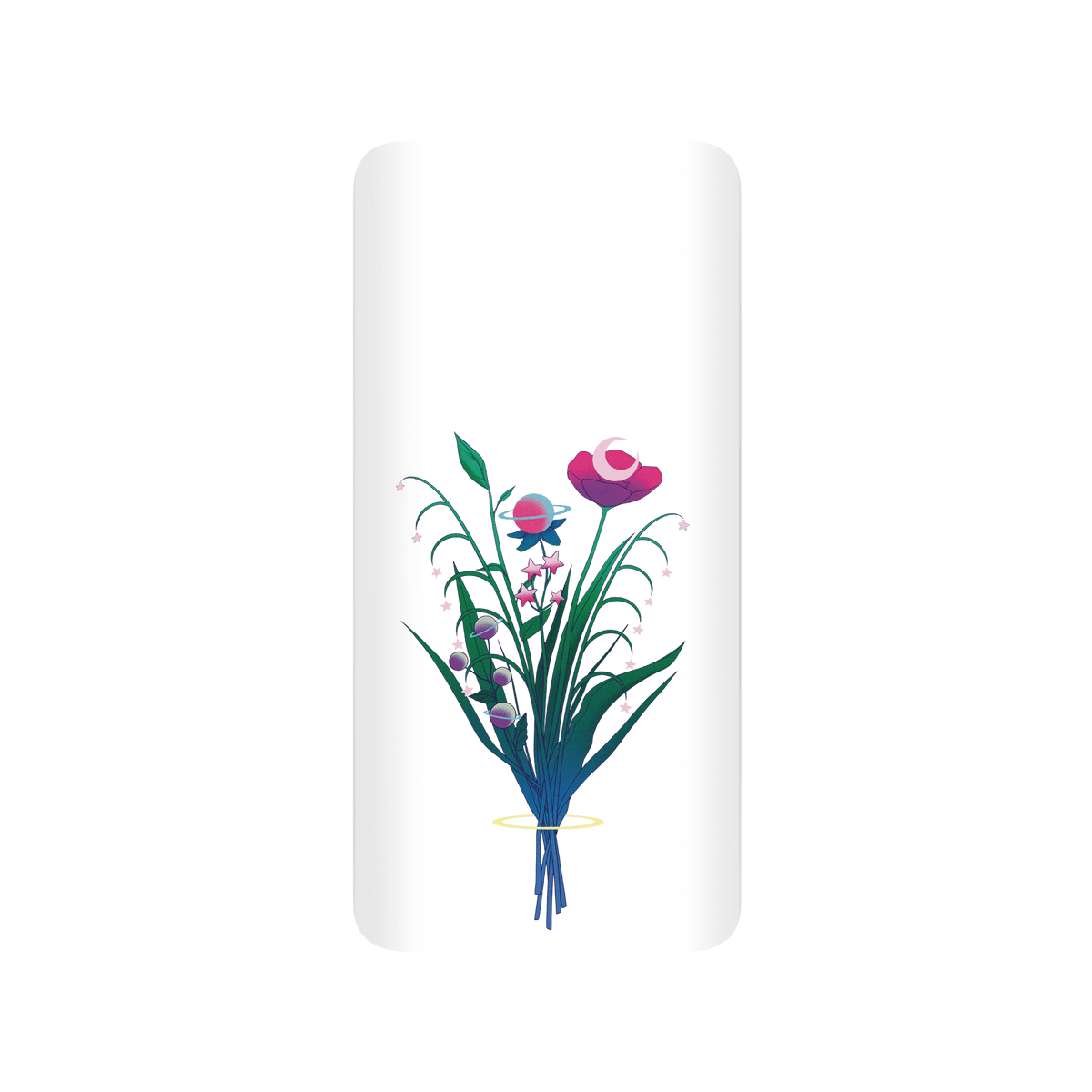 RHINOSHIELD X Surudenise SolidSuit OnePlus 7 Pro Case - Space Flowers