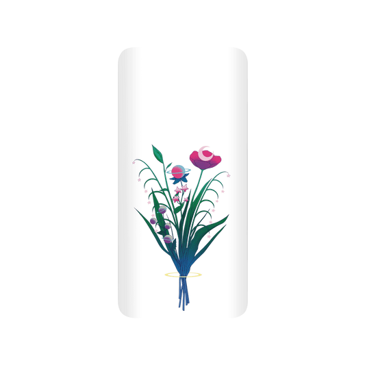 RHINOSHIELD X Surudenise SolidSuit OnePlus 7 Pro Case - Space Flowers