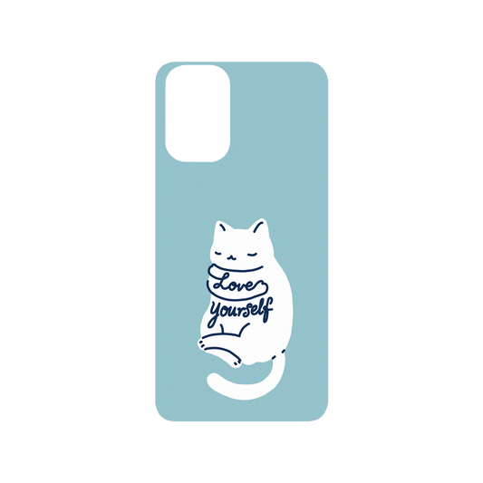 RHINOSHIELD X I Love Doodle SolidSuit Samsung Galaxy S20+ (4G/5G) Case - Mindful Cat - Love Yourself