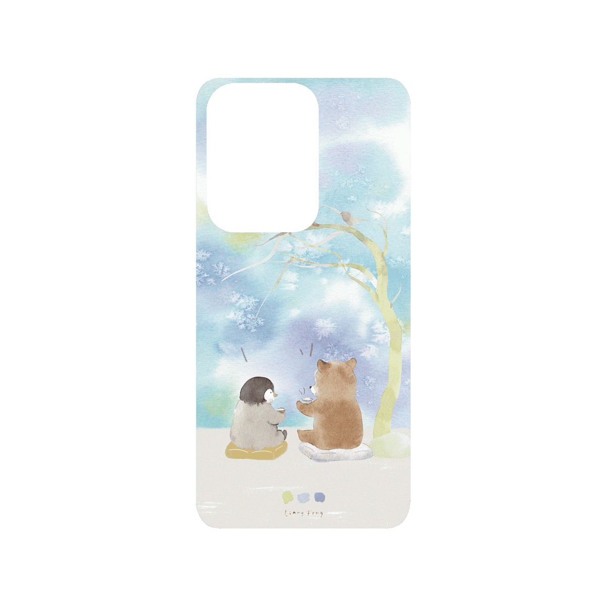 RHINOSHIELD X Liang Feng SolidSuit Samsung Galaxy S20 Ultra (4G/5G) Case - Penguin & Bear