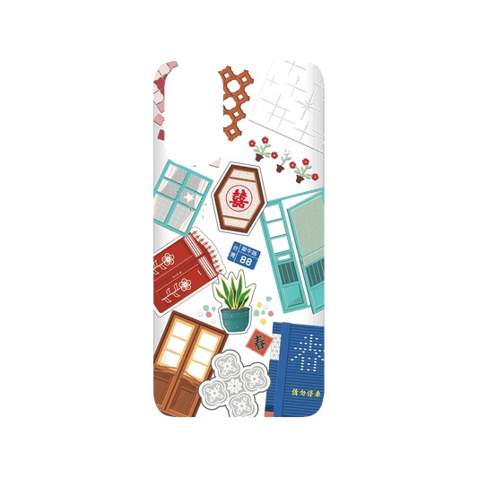 RHINOSHIELD X OldHouseFace SolidSuit Samsung Galaxy S20 (4G/5G) Case - Classic House Compilation