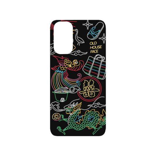 RHINOSHIELD X OldHouseFace SolidSuit Samsung Galaxy S20 (4G/5G) Case - Taiwanese Neon Light