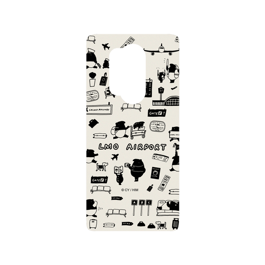 RHINOSHIELD X LAIMO SolidSuit OnePlus 8 Pro Case - LMO AIRPORT