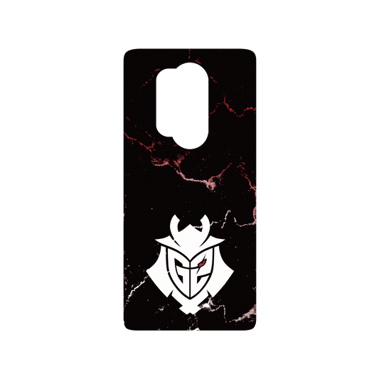 RHINOSHIELD X G2 Esports SolidSuit OnePlus 8 Pro Case - G2 Logo Marble