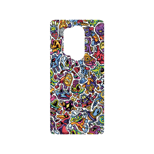 RHINOSHIELD X Lei Melendres SolidSuit OnePlus 8 Pro Case - Puzzle Movements