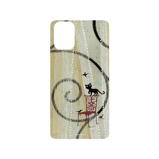 RHINOSHIELD X Jimmy SolidSuit Samsung Galaxy A51 (4G) Case - Missing My Cat - Black Cat