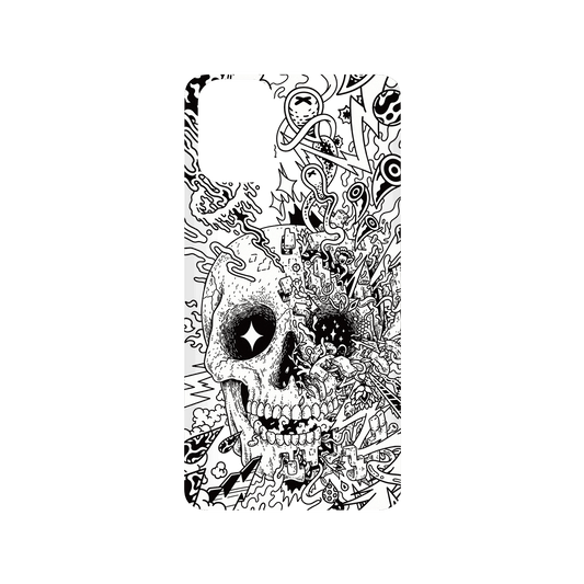 RHINOSHIELD X Lei Melendres SolidSuit Samsung Galaxy A51 (4G) Case - Rebirth Skull