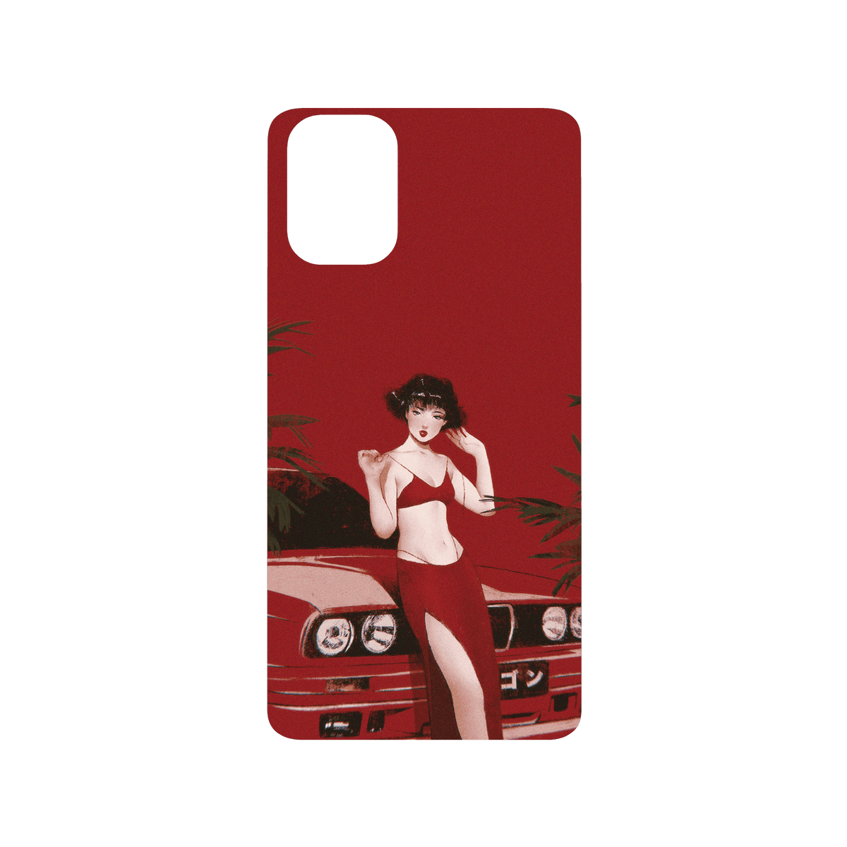 RHINOSHIELD X Janice Sung SolidSuit Samsung Galaxy A51 (4G) Case - Garnet