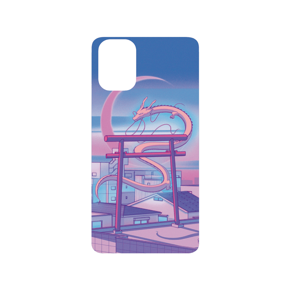 RHINOSHIELD X Surudenise SolidSuit Samsung Galaxy A51 (4G) Case - Pastel Dragon