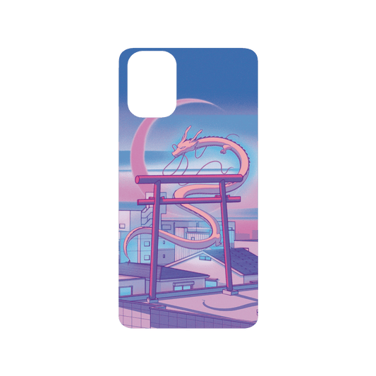 RHINOSHIELD X Surudenise SolidSuit Samsung Galaxy A51 (4G) Case - Pastel Dragon