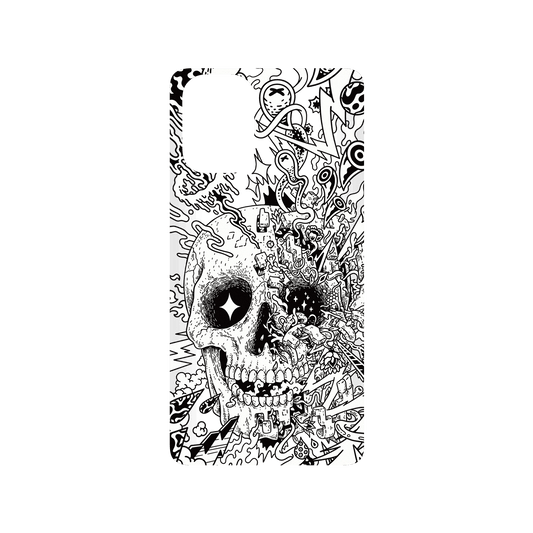 RHINOSHIELD X Lei Melendres SolidSuit Samsung Galaxy A71 (4G) Case - Rebirth Skull