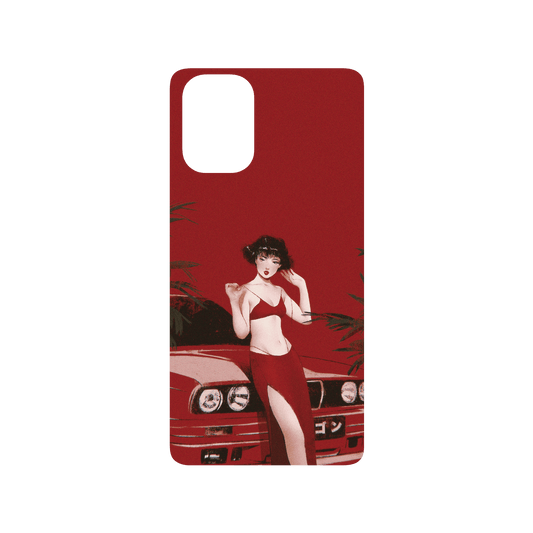 RHINOSHIELD X Janice Sung SolidSuit Samsung Galaxy A71 (4G) Case - Garnet