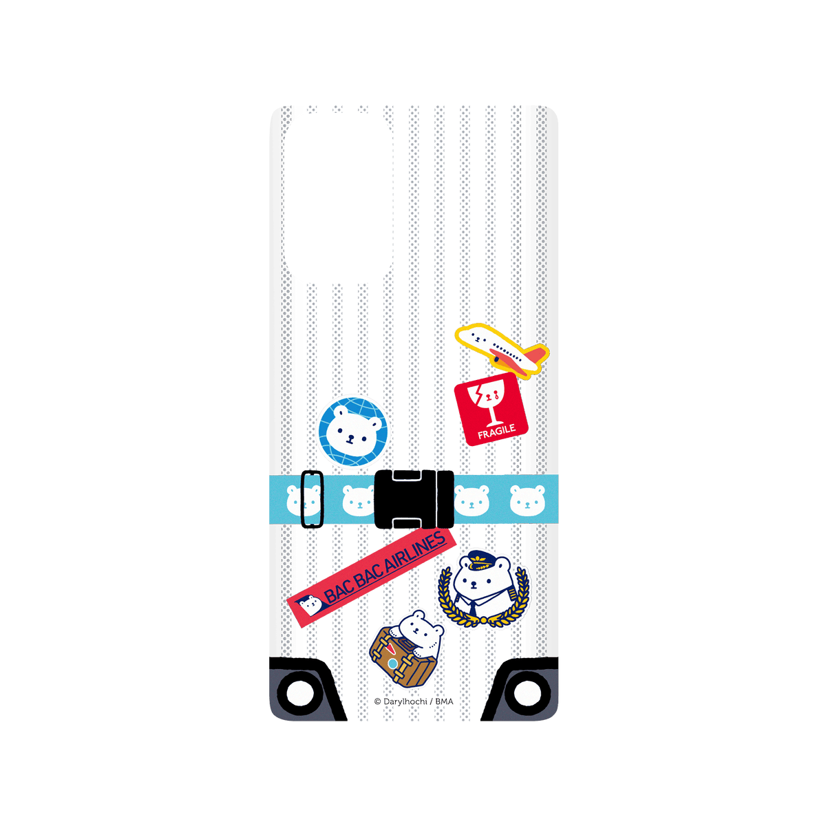 RHINOSHIELD X Darylhochi SolidSuit Samsung Galaxy Note20 (4G/5G) Case - Luggage