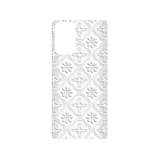 RHINOSHIELD X OldHouseFace SolidSuit Samsung Galaxy Note20 (4G/5G) Case - Patterned Glass- Begonia Flowers