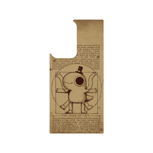RHINOSHIELD X Incrediville SolidSuit Samsung Galaxy Note20 Ultra (4G/5G) Case - Vitruvian Lizard 2