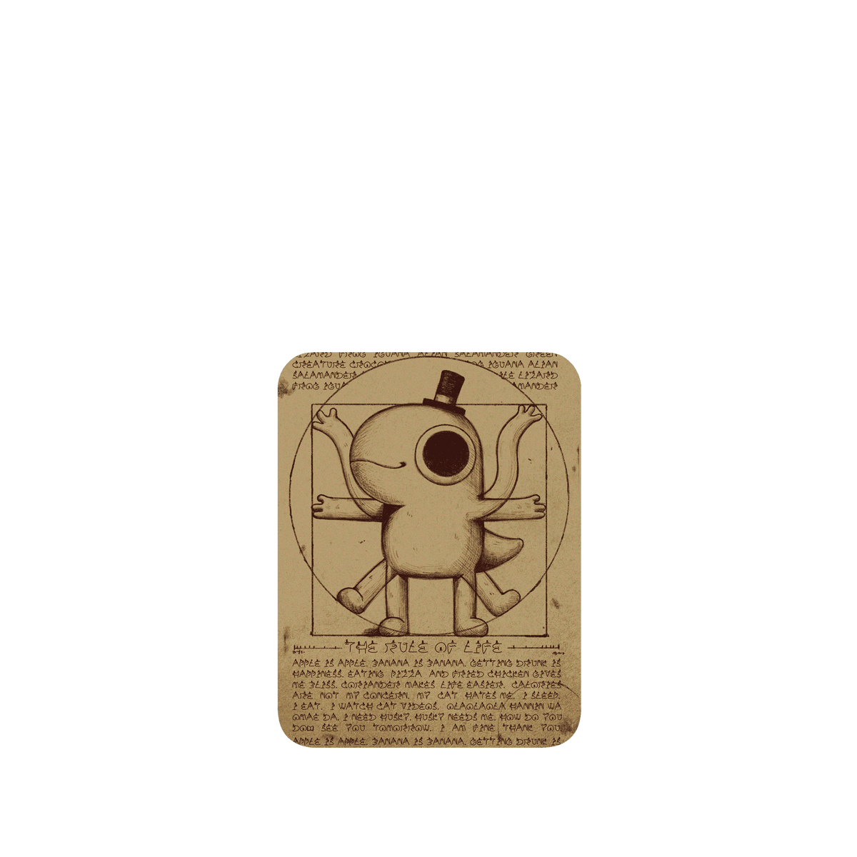 RHINOSHIELD X Incrediville SolidSuit Google Pixel 5 Case - Vitruvian Lizard 2