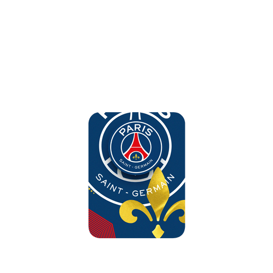 RHINOSHIELD X PSG SolidSuit Google Pixel 5 Case - Paris Saint-Germain - Lily Flower