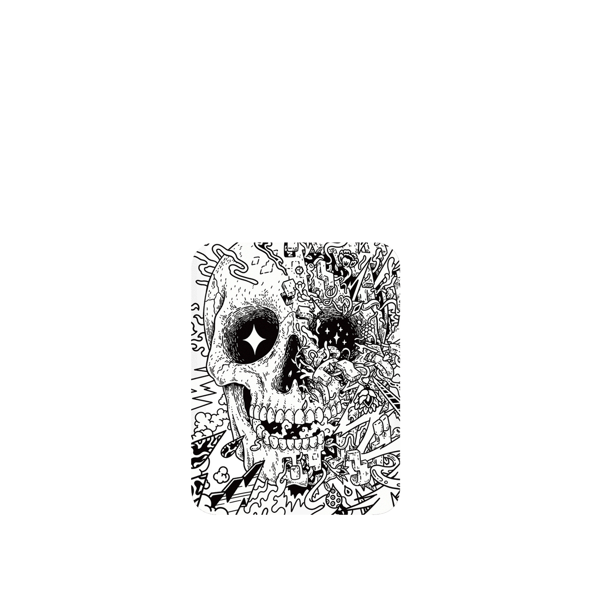 RHINOSHIELD X Lei Melendres SolidSuit Google Pixel 5 Case - Rebirth Skull
