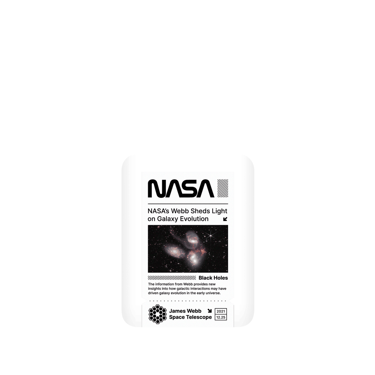 RHINOSHIELD | Cosmos SolidSuit Google Pixel 5 Case - NASA's Space Telescope - Stephan's Quintet