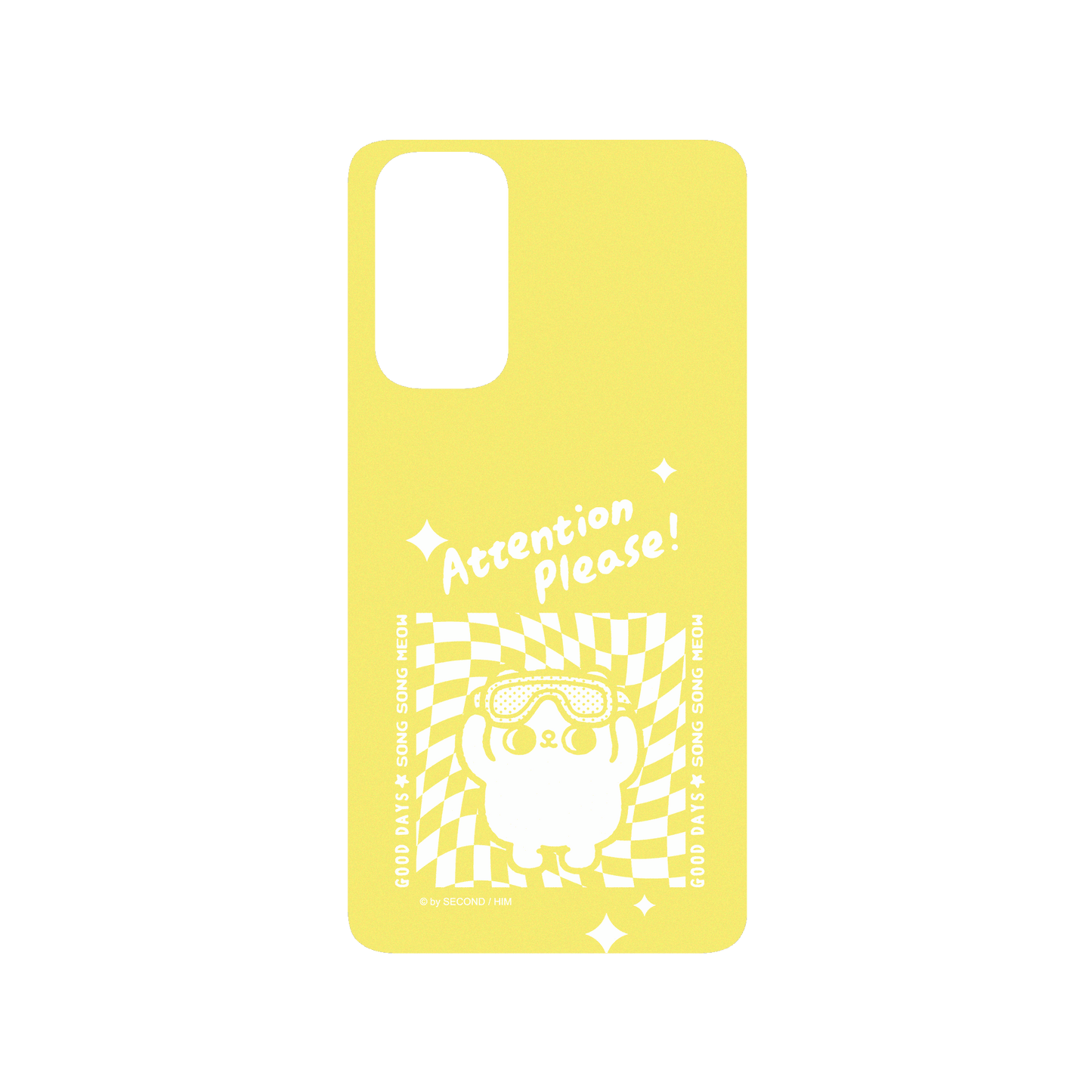 RHINOSHIELD X Song Song Meow by SECOND SolidSuit Samsung Galaxy S20 FE (4G/5G) Case - Attention Please
