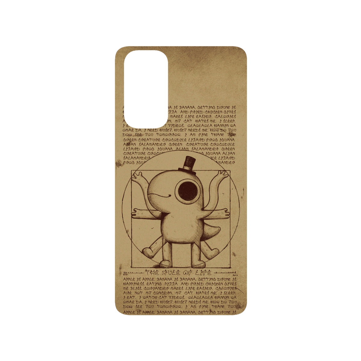 RHINOSHIELD X Incrediville SolidSuit Samsung Galaxy S20 FE (4G/5G) Case - Vitruvian Lizard 2