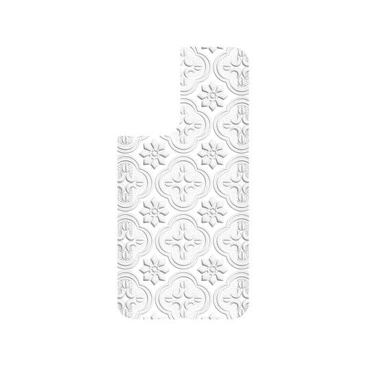 RHINOSHIELD X OldHouseFace SolidSuit Samsung Galaxy S21 Case - Patterned Glass- Begonia Flowers