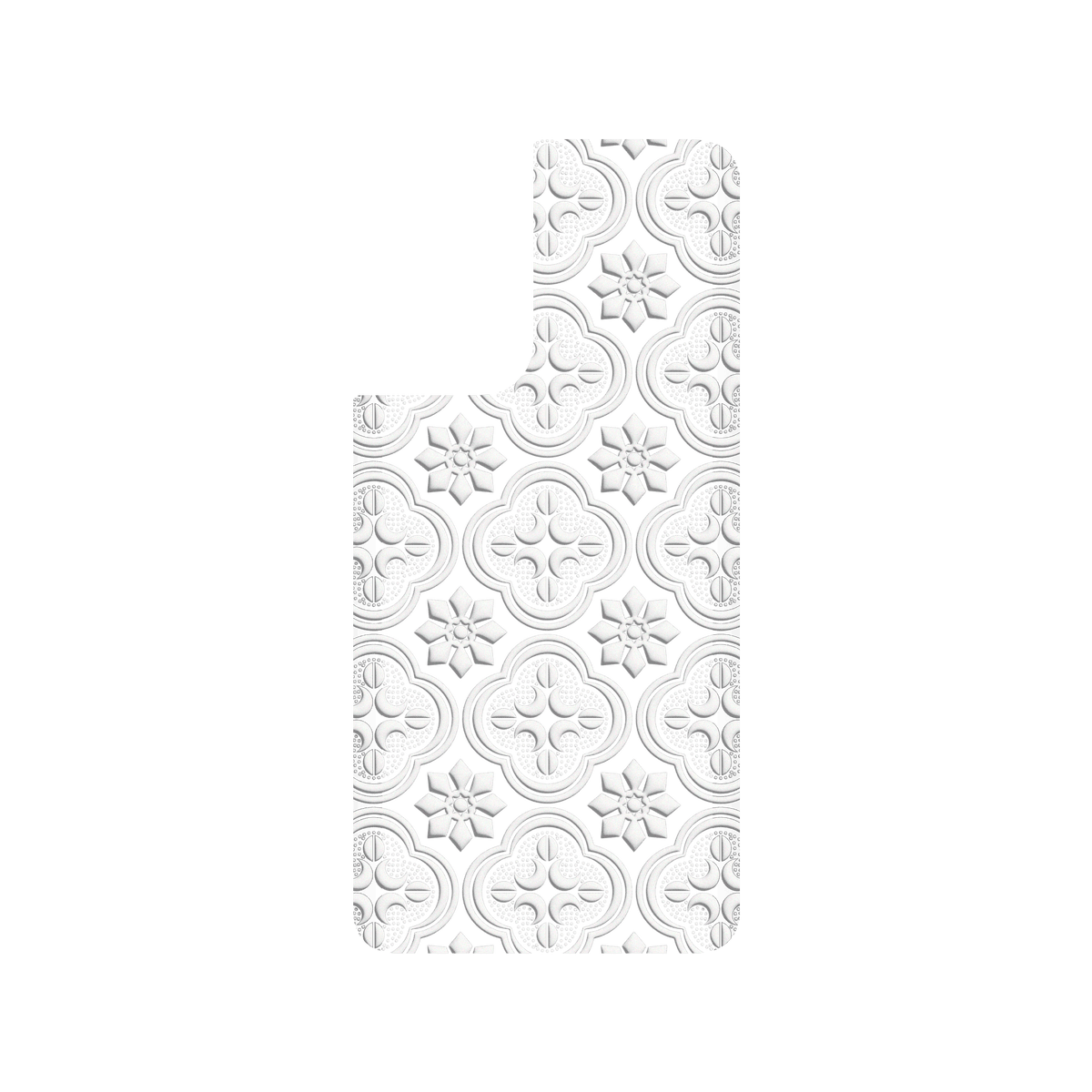 RHINOSHIELD X OldHouseFace SolidSuit Samsung Galaxy S21+ Case - Patterned Glass- Begonia Flowers