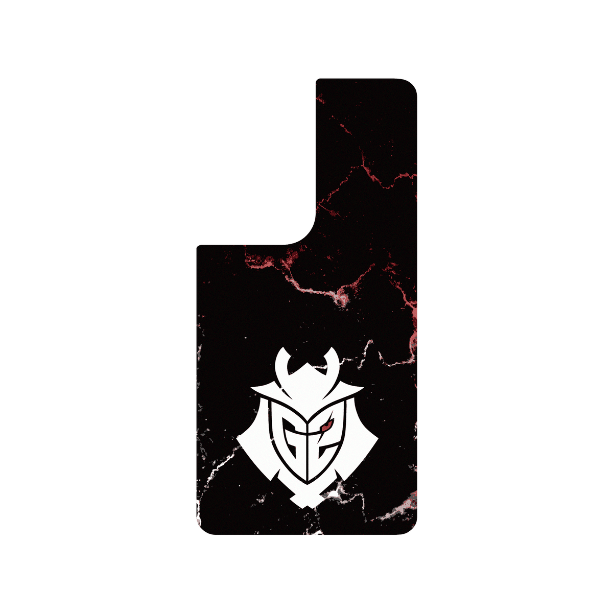 RHINOSHIELD X G2 Esports SolidSuit Samsung Galaxy S21 Ultra Case - G2 Logo Marble