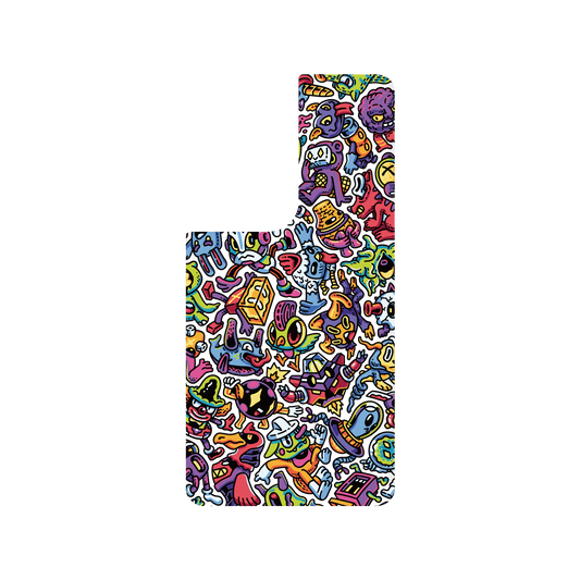 RHINOSHIELD X Lei Melendres SolidSuit Samsung Galaxy S21 Ultra Case - Puzzle Movements
